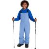 Haloumoning Boys Snow Bibs Kids Ski Pants Waterproof Insulated Snowboard Winter Overalls 5-14 Years(Light Blue)