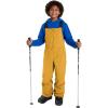 Haloumoning Boys Snow Bibs Kids Ski Pants Waterproof Insulated Snowboard Winter Overalls 5-14 Years(Yellow)