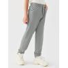 Haloumoning Boys Sweatpants Kids Athletic Jogger Pants Baseball Pants for Boy Girl 5-14 Years