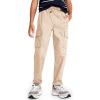 Haloumoning Boys Cargo Joggers Pants Elastic Waist Casual Jogging Trousers Bottom for Kids 4-14 Years