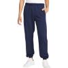 Haloumoning Boys Fleece Sweatpants Kids Elastic Waist Casual Joggers Active Athletic Pants with Pockets 5-14Y(Navy)