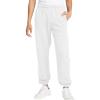 Haloumoning Boys Fleece Sweatpants Kids Elastic Waist Casual Joggers Active Athletic Pants with Pockets 5-14Y(White)