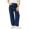 Haloumoning Boy’s Thermal Fleece Lined Jeans Kids Elastic Waist Straight Leg Denim Pants with Pockets(Blue)