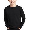 Haloumoning Boys Striped Long Sleeve Sweater Kids Fashion Crewneck Knit Pullover Fall Clothes 5-14Y(Black)
