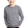 Haloumoning Boys Striped Long Sleeve Sweater Kids Fashion Crewneck Knit Pullover Fall Clothes 5-14Y(Grey)