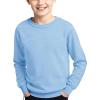 Haloumoning Boys Striped Long Sleeve Sweater Kids Fashion Crewneck Knit Pullover Fall Clothes 5-14Y(Sky Blue)