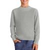 Haloumoning Boys Sweaters Kids Crewneck Long Sleeve Knit Pullover Sweater 5-14 Years(Grey)