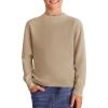 Haloumoning Boys Sweaters Kids Crewneck Long Sleeve Knit Pullover Sweater 5-14 Years(Khaki)