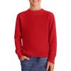 Haloumoning Boys Sweaters Kids Crewneck Long Sleeve Knit Pullover Sweater 5-14 Years(Red)