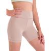 Haloumoning Girls Athletic Shorts Kids Workout High Waisted Volleyball Shorts Yoga Dance Gymnastics Shorts(Nude Pink)
