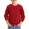 Haloumoning Boys Texture Sweater Kids Crewneck Long Sleeve Knit Pullover Sweater Fall Winter Clothes 5-14 Years(Red)