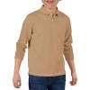 Haloumoning Boys Long Sleeve Pique Polo Shirts Kids School Uniform Shirt 5-14 Years(Khaki)