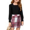 Black + Red Plaid