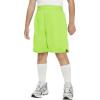 Haloumoning Boys Athletic Shorts High Waist Elastic Active Performance Running Basketball Shorts with Pockets 5-14 Years(Fluorescent Green)