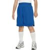 Haloumoning Boys Athletic Shorts High Waist Elastic Active Performance Running Basketball Shorts with Pockets 5-14 Years(Royal Blue)