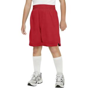 Haloumoning Boys Athletic Shorts High Waist Elastic Active Performance Running Basketball Shorts with Pockets 5-14 Years(Red)