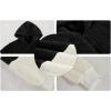 Haloumoning Girls Fuzzy Fleece Pullover Hoodies Sweatshirt Casual Loose Outwear Coat with Pockets 4-15 Years(A-black)