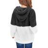 Haloumoning Girls Fuzzy Fleece Pullover Hoodies Sweatshirt Casual Loose Outwear Coat with Pockets 4-15 Years(A-black)