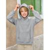 Haloumoning Baby Toddler Kid Boy Hooded Sweatshirts Fleece Hoodies Ear Hoodie Pullover Clothes with Pocket 1-8 Years(Dark Grey)