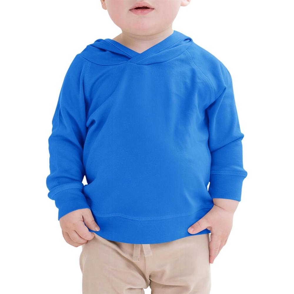 image:imageHaloumoning Toddler Boys Hoodie Baby Kids Long Sleeve Solid Hooded Sweatshirt 310 YearsDark Blue