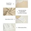 Haloumoning Girls Striped Color Block Sweatshirts Kids Tie Dye Crewneck Long Sleeve Pullover Tops 4-15 Years(C-khaki)