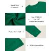 Haloumoning Girls Striped Color Block Sweatshirts Kids Tie Dye Crewneck Long Sleeve Pullover Tops 4-15 Years(D-green)