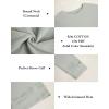 Haloumoning Girls Striped Color Block Sweatshirts Kids Tie Dye Crewneck Long Sleeve Pullover Tops 4-15 Years(D-grey)