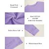 Haloumoning Girls Striped Color Block Sweatshirts Kids Tie Dye Crewneck Long Sleeve Pullover Tops 4-15 Years(D-purple)