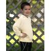 Haloumoning Toddler Boys Hoodie Baby Kids Long Sleeve Solid Hooded Sweatshirt 3-10 Years(Beige)