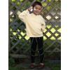 Haloumoning Toddler Boys Hoodie Baby Kids Long Sleeve Solid Hooded Sweatshirt 3-10 Years(Beige)