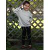 Haloumoning Toddler Boys Hoodie Baby Kids Long Sleeve Solid Hooded Sweatshirt 3-10 Years(Grey)