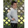 Haloumoning Toddler Boys Hoodie Baby Kids Long Sleeve Solid Hooded Sweatshirt 3-10 Years(Grey)