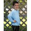 Haloumoning Toddler Boys Hoodie Baby Kids Long Sleeve Solid Hooded Sweatshirt 3-10 Years(Light Blue)