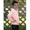 Haloumoning Toddler Boys Hoodie Baby Kids Long Sleeve Solid Hooded Sweatshirt 3-10 Years(Light Pink)