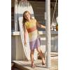 Haloumoning Girls Color Block Crochet Knit Swim Cover up Kids Summer Sleeveless Beach Dress 5-14 Years(Yellow)
