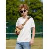 Boys Oversized T Shirts Kids Casual Crewneck Drop Shoulder Summer Basic Tees Tops 5-14 Years(White)