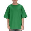 Boys Oversized T Shirts Kids Casual Crewneck Drop Shoulder Summer Basic Tees Tops 5-14 Years(Green)