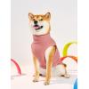 Haloumoning Fleece Dog Sweater Turtleneck Pullover Sweatshirt Pet Winter Warm Clothes(Pink)