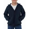 Haloumoning Boys Zip Up Hoodie Sweatshirt Kids Long Sleeve Fleece Sweatshirts with Kangaroo Pockets 5-14 Years(Navy Blue)